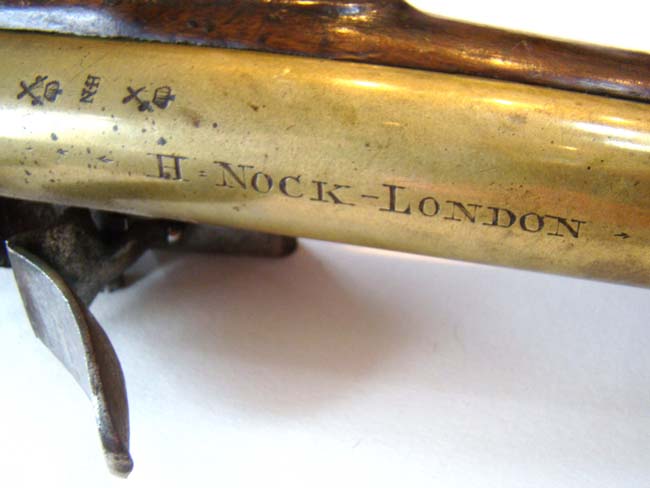 An Historically Important Flintlock Naval blunderbuss circa 1796-1802 used onboard HMS ELEPHANT, Vice-Admiral Nelson's flagship during the Battle of Copenhagen in 1801. — image 6